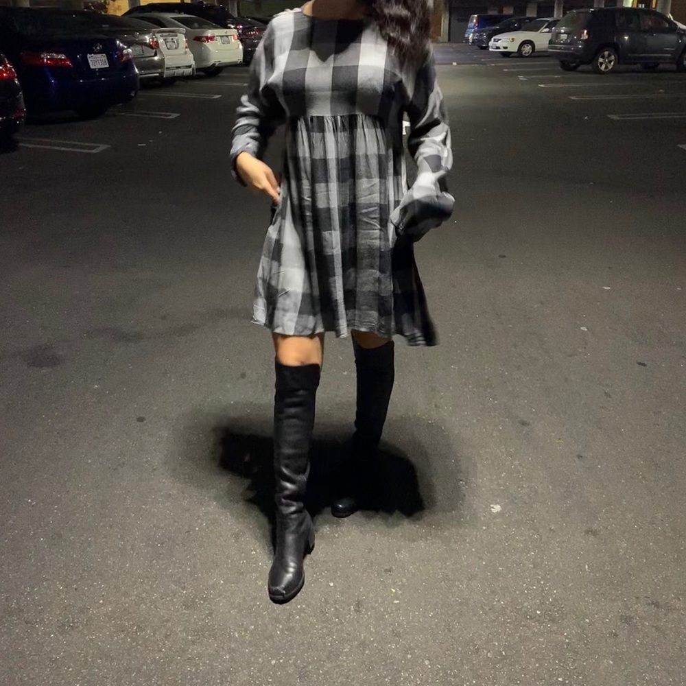 Checkered dress